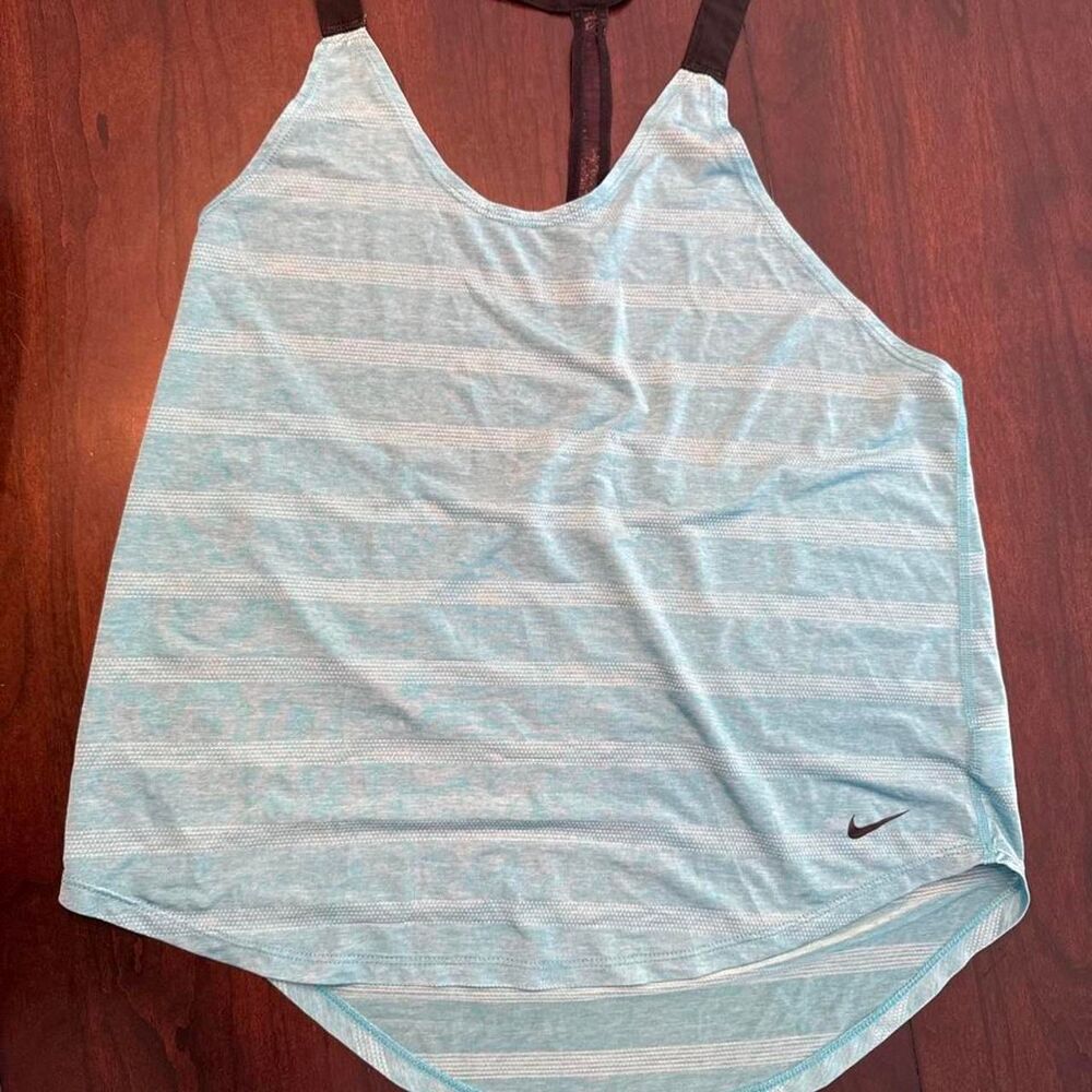 Nike Women's Blue Tank Top
